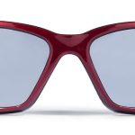 Zekler 101 füstszínű vörös metál védőszemüveg