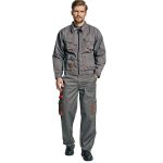 Cerva DESMAN kabát szürke-narancssárga 62