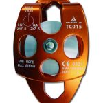 DELTA PLUS Dupla lengő csiga alumínium ötvözetből