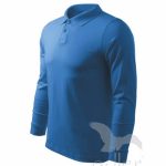 ADLER Férfi hosszú ujjú galléros póló