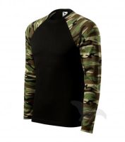 ADLER Camouflage LS póló unisex - Image 3