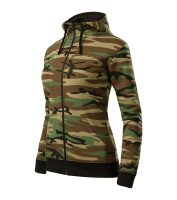 Adler CAMO ZIPPER női kapucnis felső - Image 5