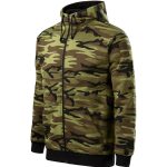 Adler CAMO ZIPPER férfi kapucnis felső