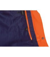 Vizwell 5 az 1-ben szélálló vízálló jól láthatósági jelző kabát, parka - Image 7