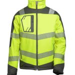 Vizwell jól láthatósági téli softshell kabát alumínium hővisszaverő béléssel vw268