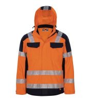 Vizwell jól láthatósági vízálló külső kabát vagy hozzáillő steppelt belső kabát VW433 VWFC62 - Image 4