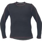 Cerva ABILD hosszúujjú trikó fekete M-L